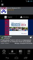 Penn Alumni Weekend 2014 โปสเตอร์