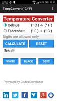 TempConvert (°C/°F)-poster