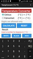 TempConvert (°C/°F) screenshot 1
