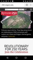 Rutgers 250 پوسٹر