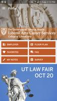 UT Liberal Arts Career Fairs الملصق