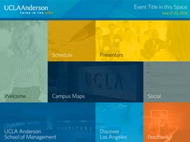 UCLA Anderson Events Affiche