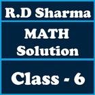 RD Sharma Class 6 Math Solution icône