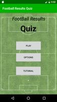 Football Results Quiz Affiche