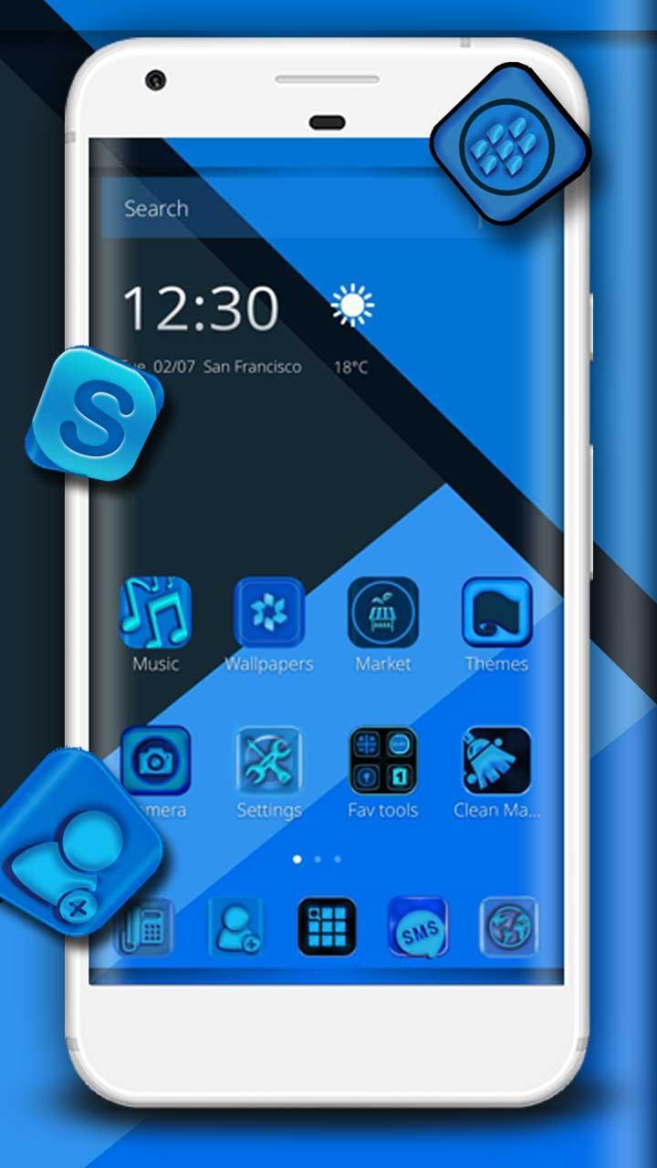 Effect android. Color Edge Effect Theme Android.