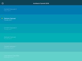 Architects’ Summit 2016 screenshot 3
