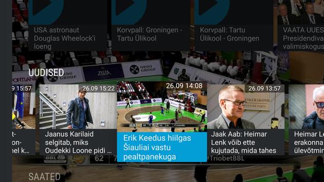 DELFI TV Eesti capture d'écran 2