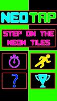 NeoTap: Neon Tile Tap Retro Plakat