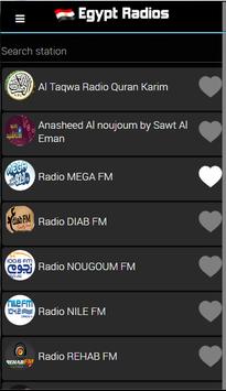 Egypt radios FM/AM/Webradio poster