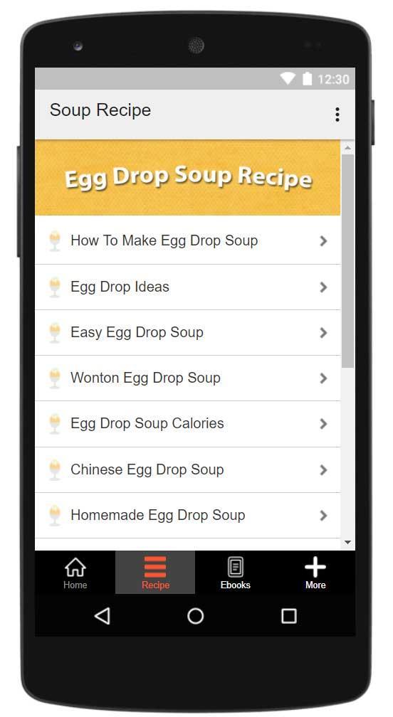 Egg Drop Soup Recipe For Android Apk Download