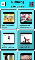 Slimming exercises Affiche