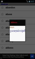 English to Khmer Words screenshot 1