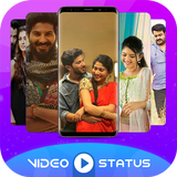 Malayalam Full Screen Video Status icône