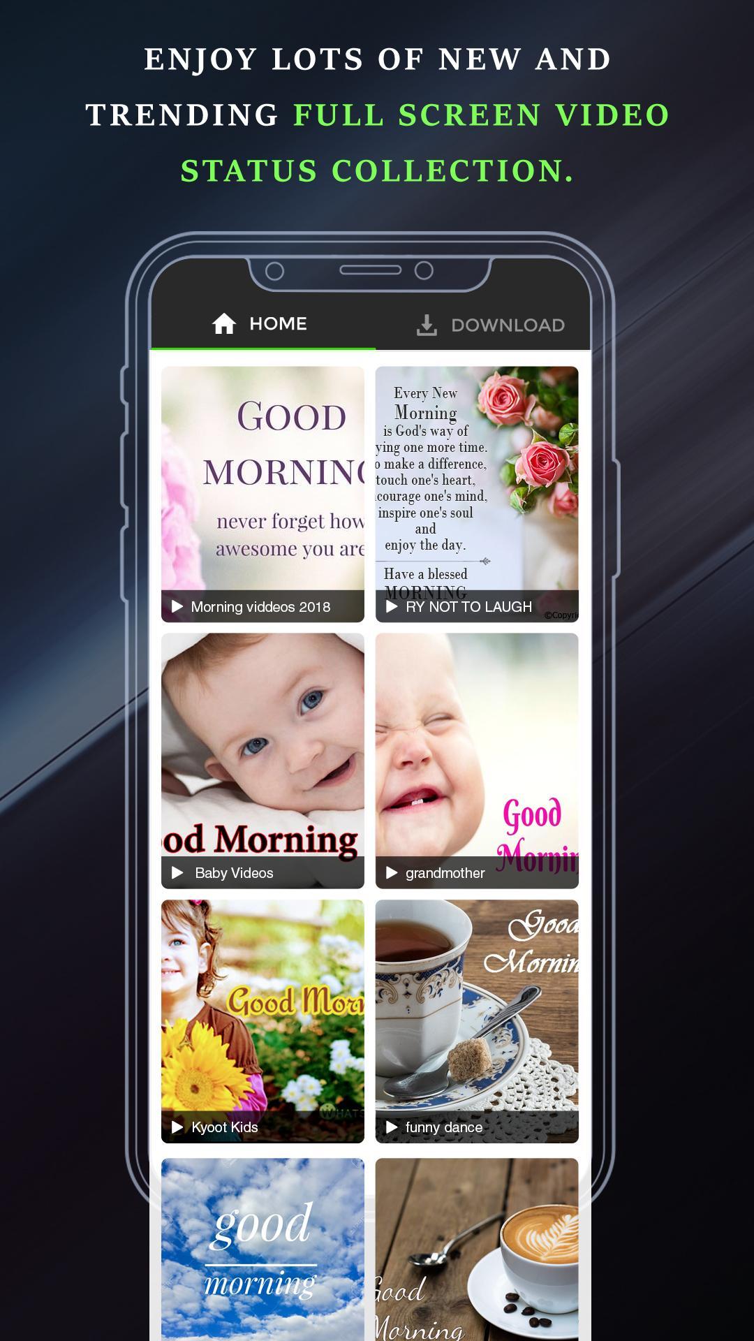 Featured image of post Good Morning Baby Video Download / * within seconds, it offers ability to share this is our latest, most optimized version.