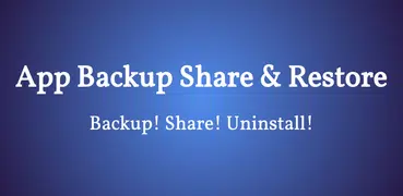 App Backup und Restore