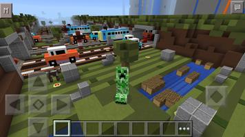 Mod Crossy Road  For MCPE Free Affiche