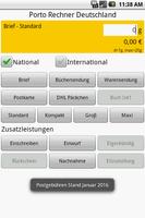 Germany Postage Calculator Affiche
