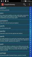 Easy Dictionary Widget Affiche