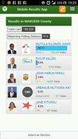 IEBC Provisional Results Affiche