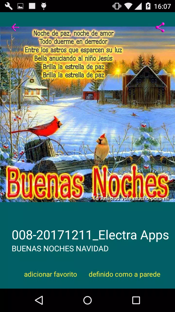 Descarga de APK de Buenas Noches Navidad para Android Descarga de APK de Buenas Noches Navidad para Android