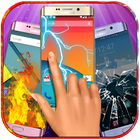 Fire Screen-Electric Screen-Crack Screen Prank app Zeichen
