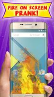 Fire Screen-Electric Screen-Crack Screen Prank app Plakat