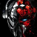 Electric robotic rose theme