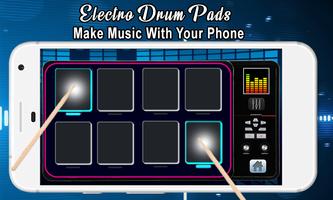 Electro Drum Pads Music App पोस्टर