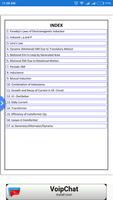 ELECTROMAGNETIC INDUCTION FORMULA EBOOK Poster
