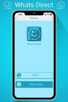 Whats Direct : Direct Chat With Number постер
