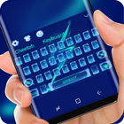 Electro Blue lightning keyboard icon