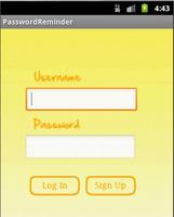 Password Reminder 2013 Cartaz