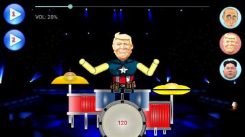 Donald Trump: Play Drums Affiche