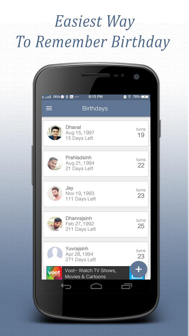 Birthdays APK for Android Download
