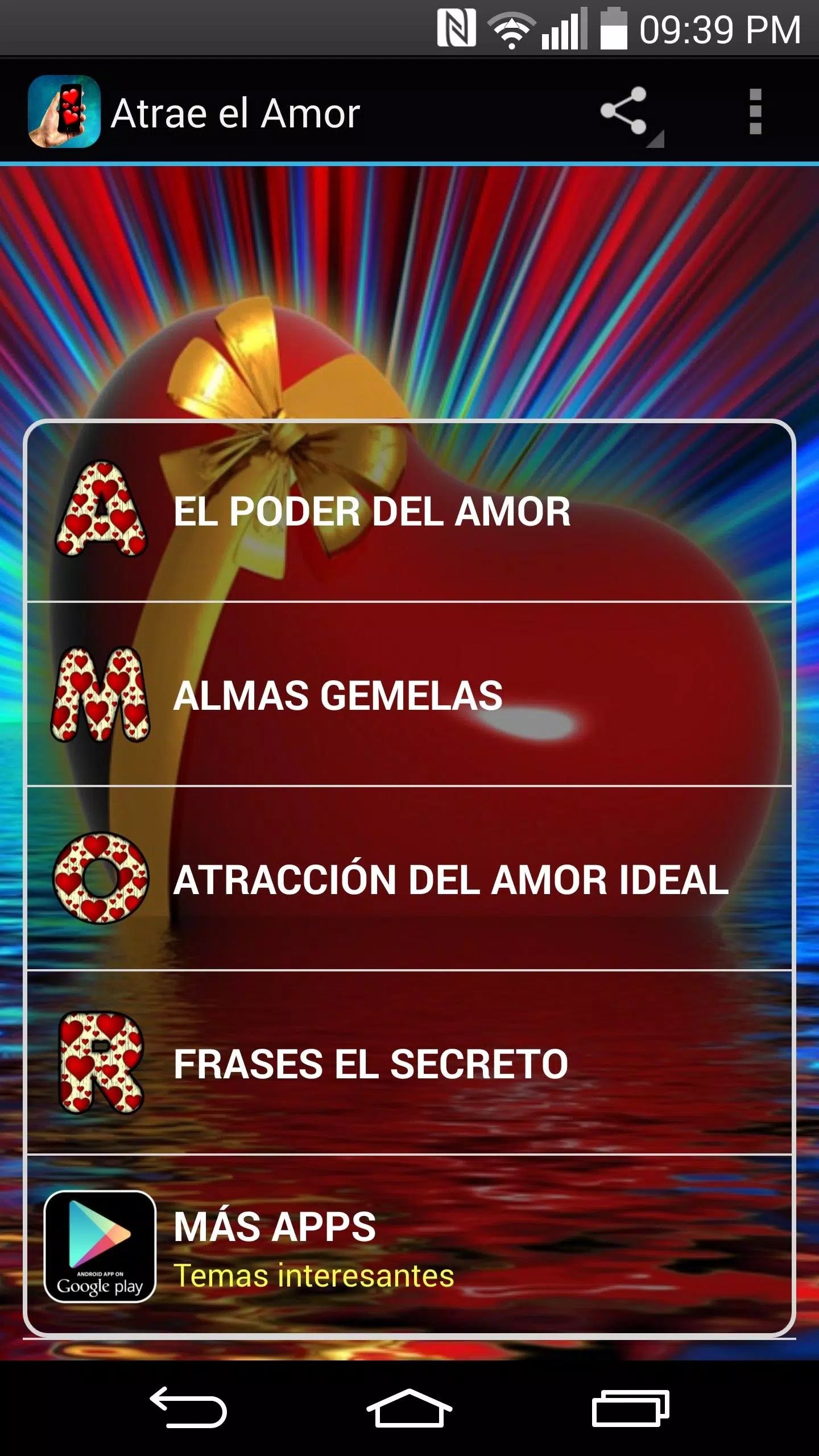 Frases poderosas para Atraer el Amor APK for Android Download