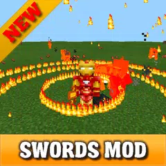 Elemental Swords mod for MCPE