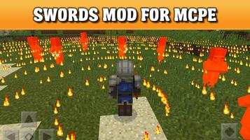 Elemental Swords mod for MCPE poster