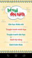 Bé vui đọc sách poster