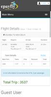 Flight Ticket Booking System imagem de tela 3
