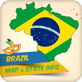 ikon Map of Brazil