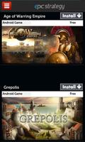 Epic Strategy Games Plakat