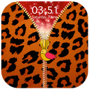 Animal Print Zipper Lock Screen APK