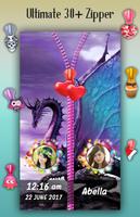 Dragon Zipper Lock Screen اسکرین شاٹ 3