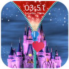 Dream Castle Zipper Lock Screen أيقونة