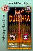 Dussehra Zipper Lock Screen 截圖 2
