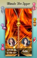 Fire Zipper Lock Screen ภาพหน้าจอ 3