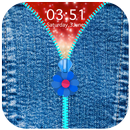 Jeans Zipper Lock Screen APK