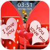 Love Zipper Lock Screen APK