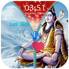 Lord Shiva Zipper Lock Screen simgesi