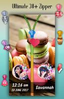 Macaron Zipper Lock Screen Ekran Görüntüsü 3